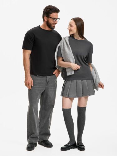 Футболка унисекс Durington, черная, размер 3XL/4XL 6