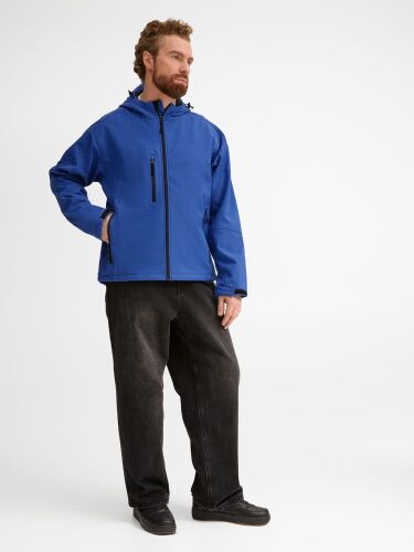 Куртка мужская с капюшоном Replay Men ярко-синяя, размер XL 7