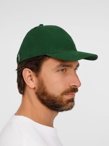 Бейсболка Buffalo, темно-зеленая 4