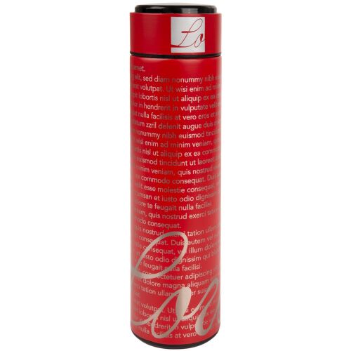 Смарт-бутылка с заменяемой батарейкой Long Therm, красная 6