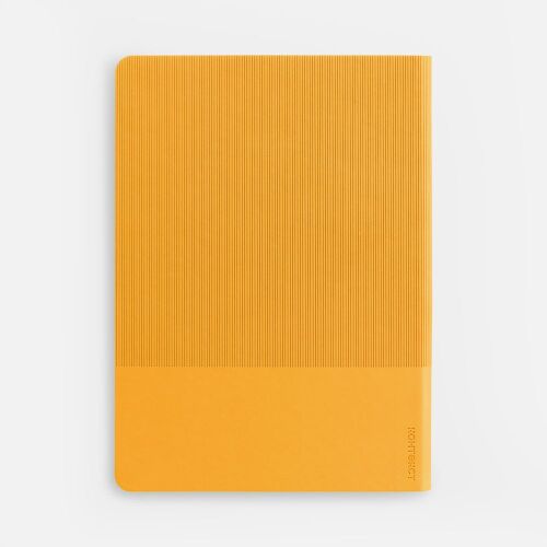 Ежедневник Vale, недатированный, желтый 3