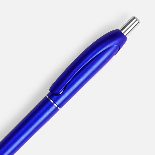Ручка шариковая Bright Spark, синий металлик 3