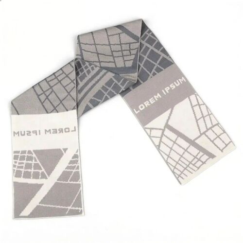 Шарф на заказ Tricksy Light, S, полушерсть 1