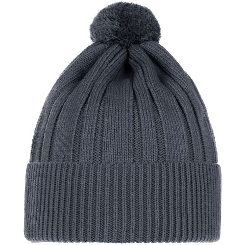 Шапка Knit Beat, серая (графит) 2 Шапка Knit Beat, серая (графит) 2