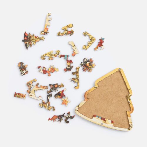 Пазл фигурный «Елочка» 3