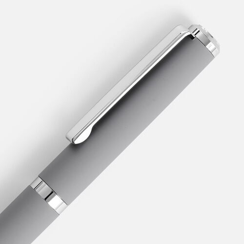 Ручка шариковая Inkish Chrome в футляре, серая 3