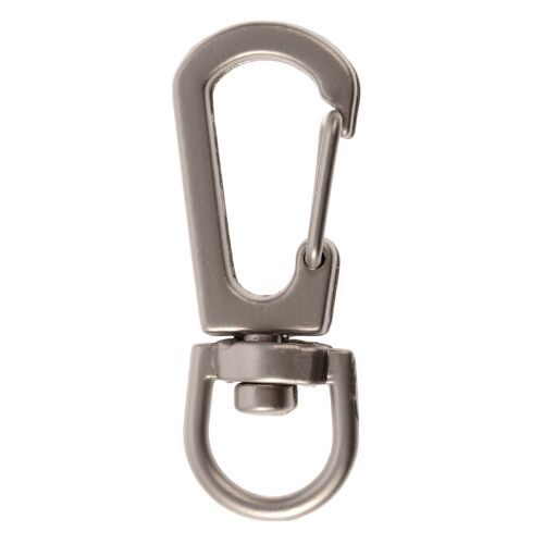 Застежка-карабин Snap Hook, S, серебристая 1 Застежка-карабин Snap Hook, S, серебристая 1
