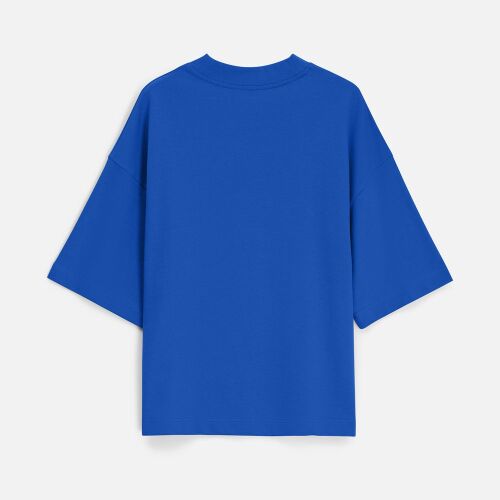 Футболка оверсайз унисекс T9, синяя, размер M/L 3