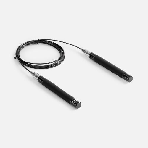 Скоростная скакалка Profi Comfi, черная 5