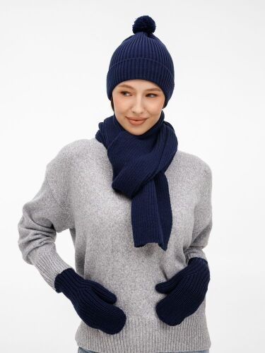 Шапка Catch Match, темно-синяя 6