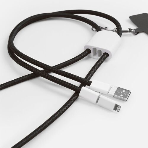 Кабель-ланьярд energyFlex Pro, черный 5