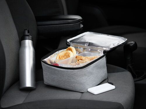 Изотермическая сумка с функцией подогрева Oneworld, серая 7