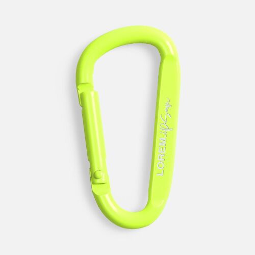 Карабин Raby, желтый неон 5