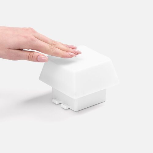 Светильник с подставкой для смартфона Knoppi, белый 4 Светильник с подставкой для смартфона Knoppi, белый 4