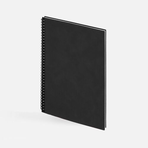 Ежедневник Notera Maxi, недатированный, черный 3