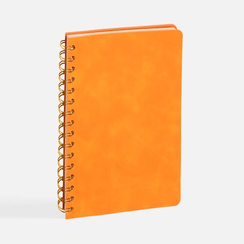 Ежедневник Spiral, недатированный, оранжевый 2