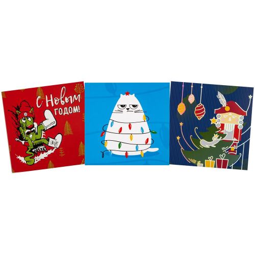 Набор Warmest Wishes: 3 открытки с конвертами 8