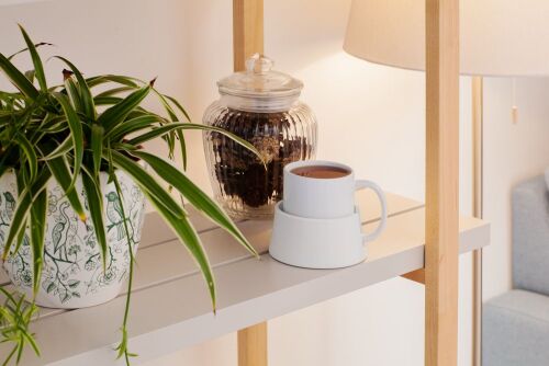 Подставка под кружку Tabletop, белая 6