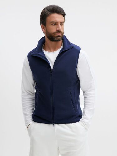 Жилет флисовый унисекс Ben Mac, темно-синий, размер XXL 5