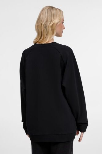 Свитшот унисекс Avenu, черный, размер XL/XXL 4