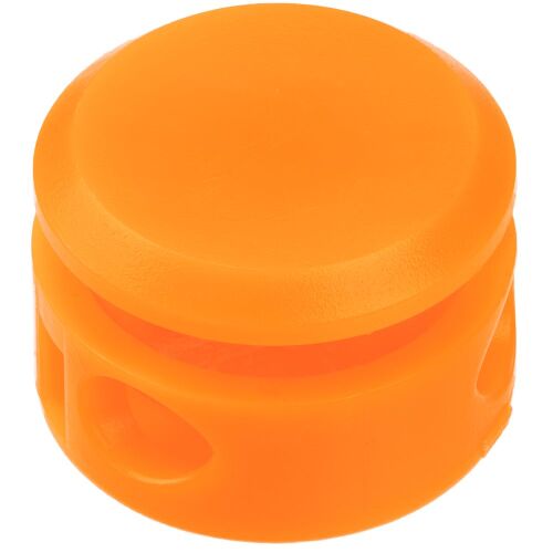 Двойной фиксатор для шнура Brogy, оранжевый неон 1