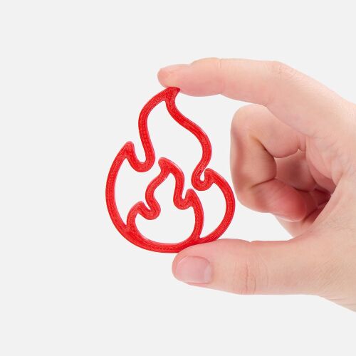 Подвеска Industry, 3D-печать на заказ, огонь 2