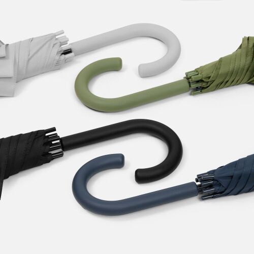 Зонт-трость Jolly Brolly, зеленый (хаки) 6