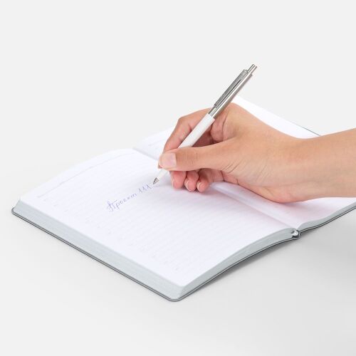 Ручка шариковая Senator Point Metal, ver.2, белая 4