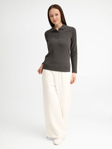 Рубашка поло женская с длинным рукавом Perfect LSL Women черный  4