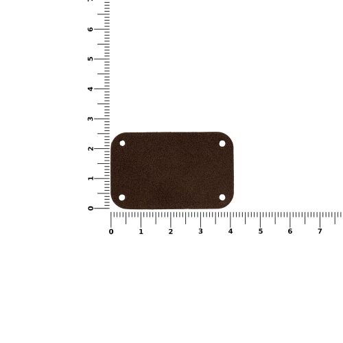 Лейбл Etha Nubuck, S, темно-коричневый 2