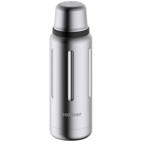 Термос Flask 470, вакуумный, стальной матовый 1 Термос Flask 470, вакуумный, стальной матовый 1