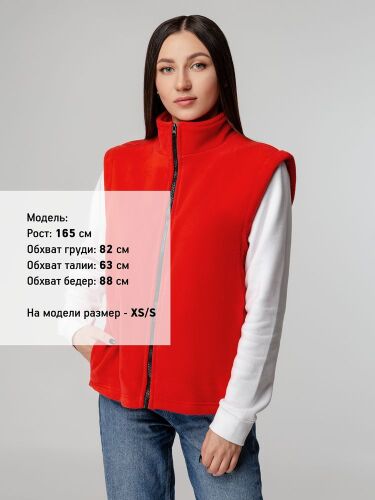 Жилет флисовый Manakin, красный, размер M/L 2