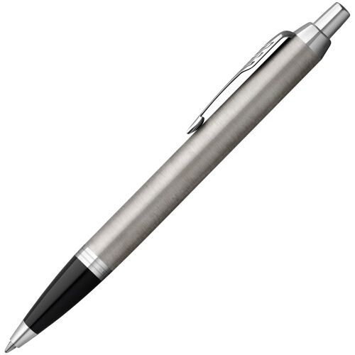 Ручка шариковая Parker IM Essential Stainless Steel CT, серебрис 1