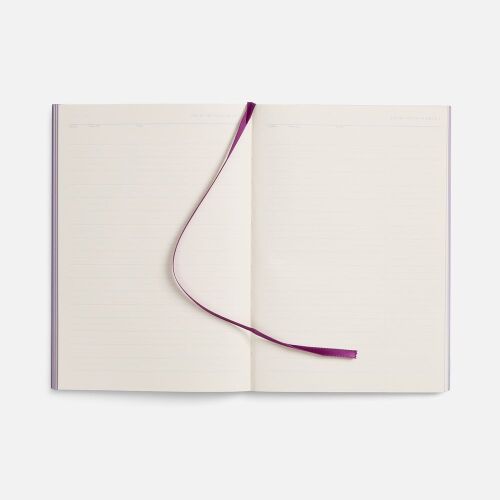 Ежедневник Flat, недатированный, фиолетовый, ver.2 6