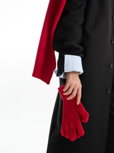 Перчатки Alpine, красные (гвоздика), размер S/M 3