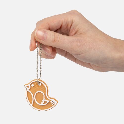 Мини-подвеска «Пряник», 3D-печать на заказ, птичка 2 Мини-подвеска «Пряник», 3D-печать на заказ, птичка 2