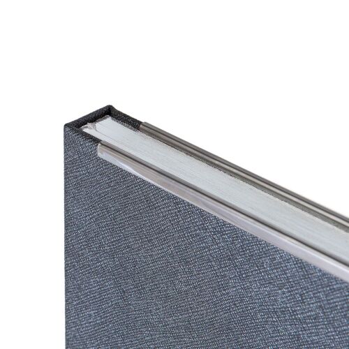 Ежедневник Frame Metal, недатированный, серый 5