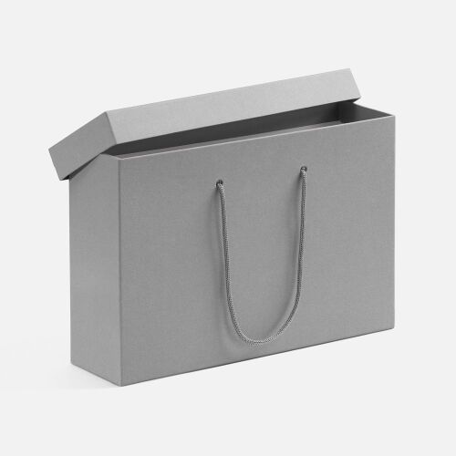 Коробка Handgrip, горизонтальная, серая 2 Коробка Handgrip, горизонтальная, серая 2