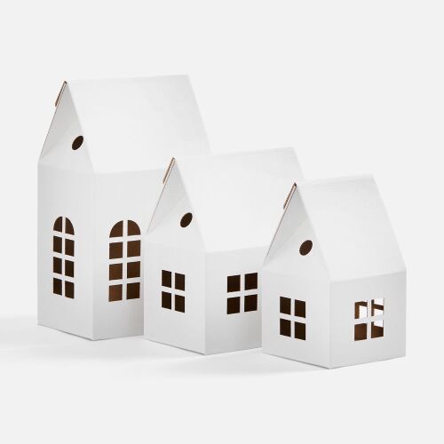 Коробка «Домик», L, белая 6
