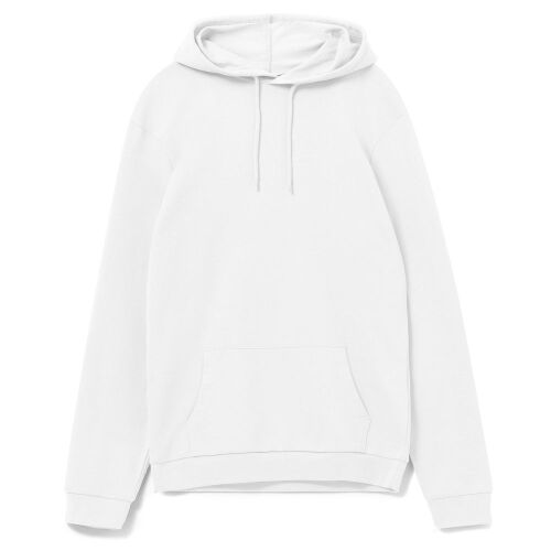 Толстовка с капюшоном унисекс Hoodie, белая, размер S 15