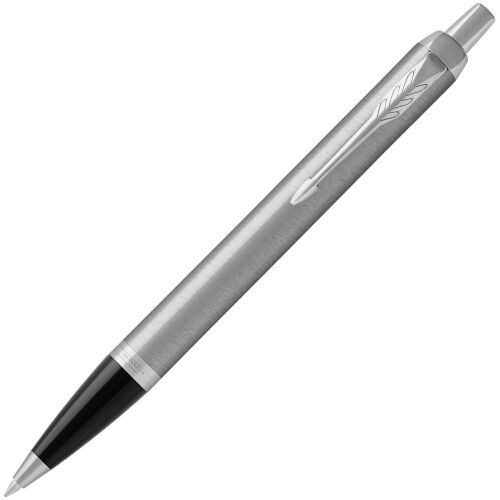 Ручка шариковая Parker IM Essential Stainless Steel CT, серебрис 2