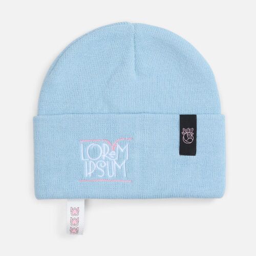 Шапка Urban Flow, голубая 6