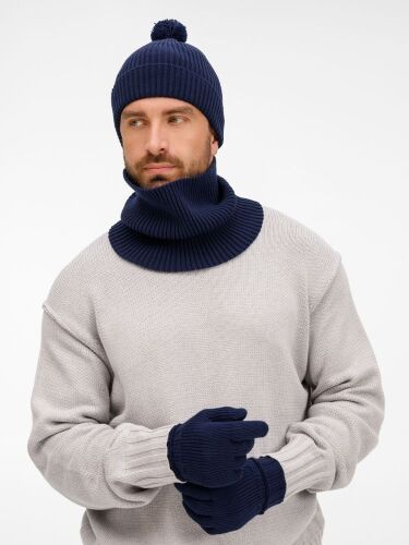 Шапка Catch Match, темно-синяя 7