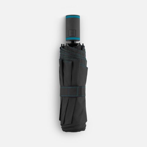 Зонт складной AOC Mini с цветными спицами, бирюзовый 6 Зонт складной AOC Mini с цветными спицами, бирюзовый 6