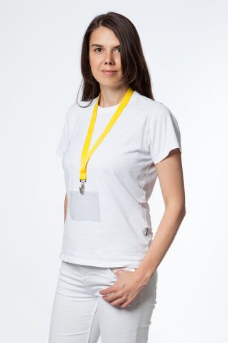 Лента для бейджа Neckband, желтая 4 Лента для бейджа Neckband, желтая 4