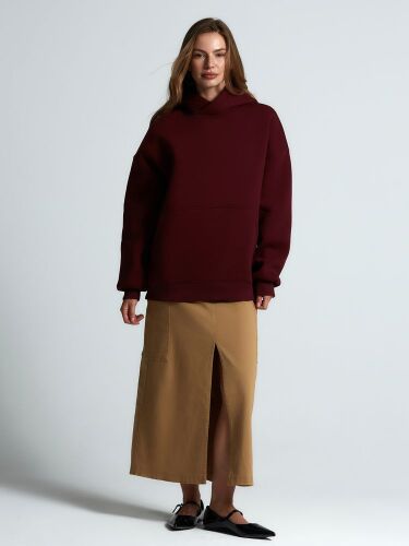 Худи Kulonga Oversize, бордовое, размер M/L 5