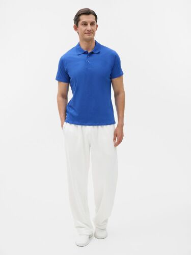 Рубашка поло мужская Prescott men 170 ярко-синяя, размер S 7