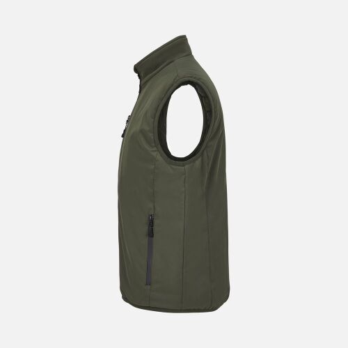 Жилет софтшелл унисекс Falcon BW, темный хаки, размер XXL 3