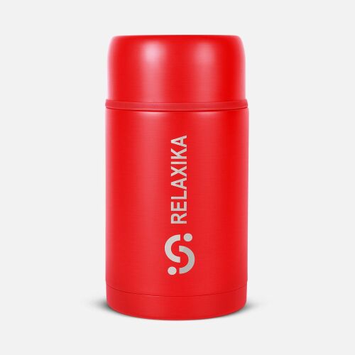 Термос для еды Relaxika 1000, красный 1 Термос для еды Relaxika 1000, красный 1