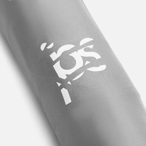 Зонт складной Hard Work с проявляющимся рисунком, серый 4